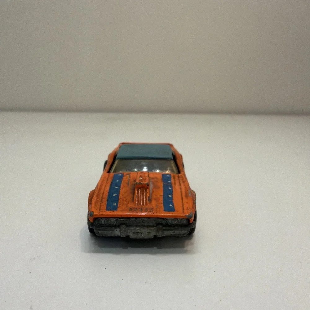 Vintage Matchbox Superfast MB1 Dodge Challenger Revin Rebel